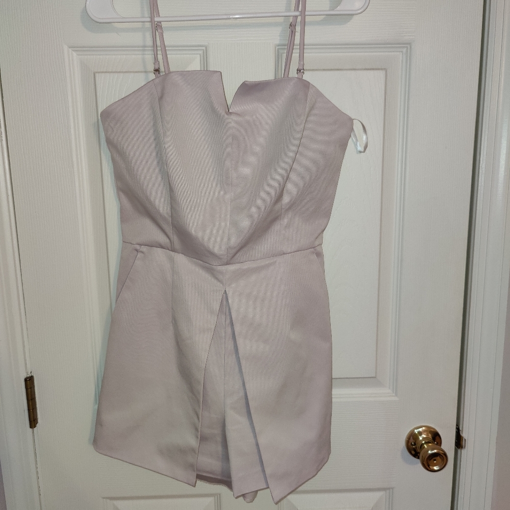 Lilac Romper with overlay